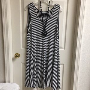 Stretchy Striped Dress